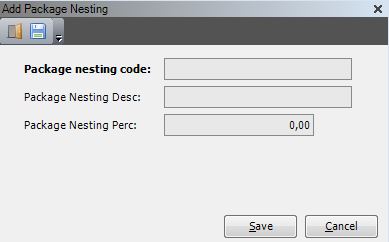 Add Package Nesting
