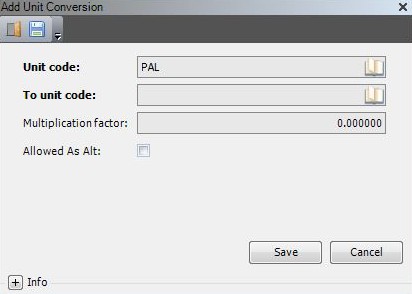 Add Unit Conversion