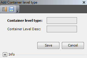 add container level type