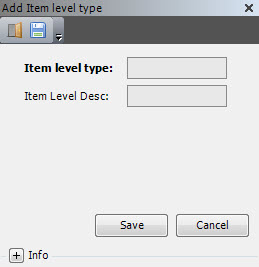add item level type