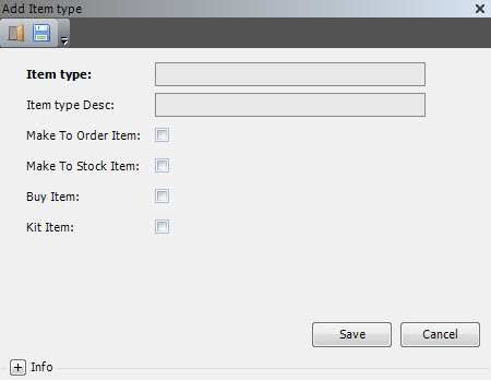 add item type