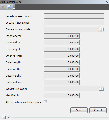 add location size