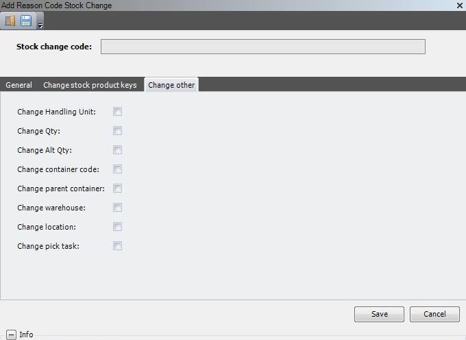 Add Reason  Code_Change Other