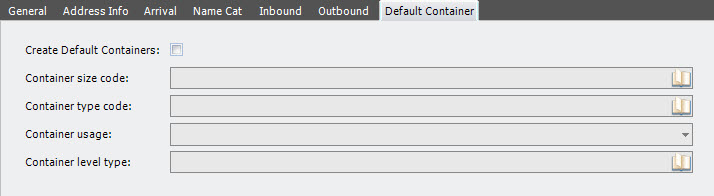 add owner default container