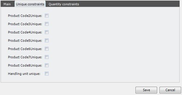 Item Pick Location Management Unique Constraints