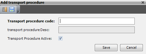 addtransportprocedure